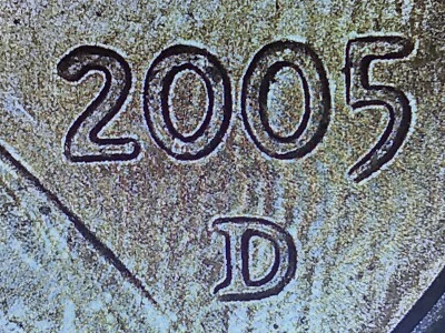 2005 D Lincoln Cent MS RD Rare Errors! - Image 1 of 4