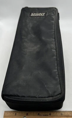 Sprint - Vintage Case Logic Black Padded Portable Cassette Case Holds 15 Tapes - Image 1 of 4