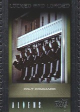 2018 Upper Deck Aliens Locked & Loaded Trading Card #ABA-9 Colt Commando