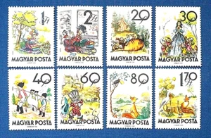 SELLOS CUENTOS Y FÁBULAS HUNGRIA 1960 1403/10 8v. (sin Goma) - Bild 1 von 11