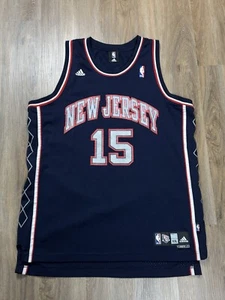 Adidas NBA Mens New Jersey Nets Vince Carter Basketball Jersey Size Large - Picture 1 of 6