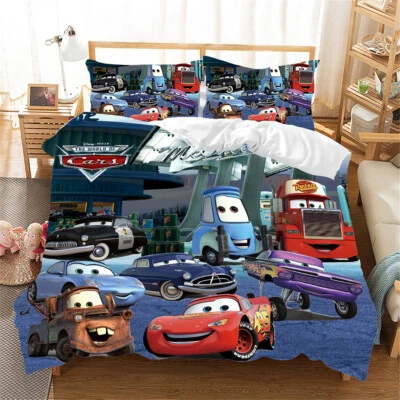 McQueen Single King Single Double Queen King Bed Quilt Doona Duvet Cover Set — 第 1/4 张图片