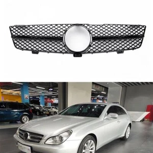Cubierta de parrilla delantera de coche negra para Benz W219 Clase CLS 2009-2011 - Imagen 1 de 4