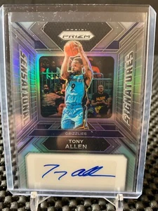 2023-24 Prizm Sensational Signatures Silver Tony Allen #SS-TL Auto Grizzlies - Picture 1 of 2