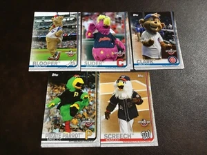 2019 OPENING DAY TEAM MASCOT INSERTS YOU PICK - Picture 1 of 5