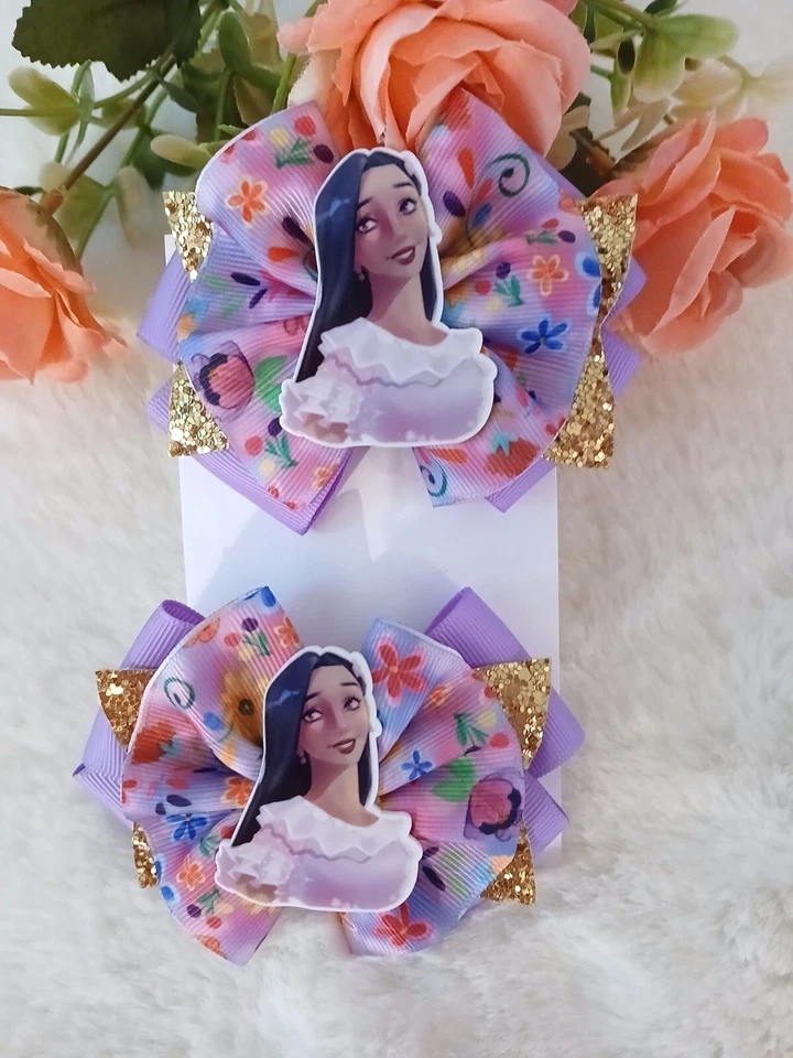 Juego de lazos para el cabello Disney Encanto Isabela Madrigal  Foto 1 de 1