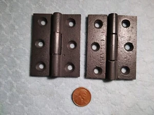 Tight Pin Butt Hinges 2-1/2" x 1-7/8" Wide Clark - Picture 1 of 3