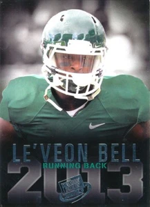 PRESS-PASS Le'Veon Bell RC CHIEFS RAVENS BUCS JETS STEELERS MSU-SPARTANS - Picture 1 of 1