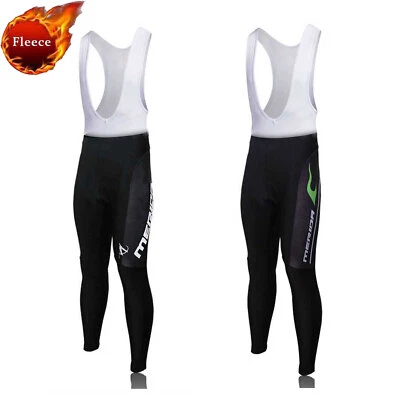 Merida Men's Winter Cycling Bib Tights Gel Padded Thermal Cycling Bib Leggings - Image 1 of 4