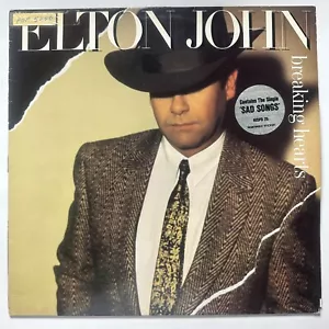 Elton John Breaking Hearts Vinyl UK 1984 Promo - Picture 1 of 5