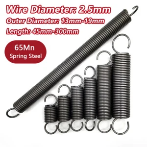 Extension Spring Wire Dia 2.5mm Tension Extending Spring Length 45mm-300mm - Picture 1 of 7