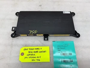 16-20 TESLA MODEL X REAR COMFORT CONTROL MODULE BCM 1043900-00-E - Picture 1 of 10