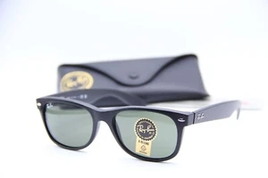 NEW RAY-BAN RB 2132 622 WAYFARER BLACK AUTHENTIC FRAMES SUNGLASSES 55-18 - Picture 1 of 4