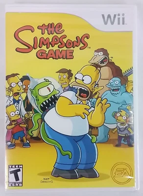 The Simpsons Game Nintendo Wii Sealed NIB #W3412 - Image 1 of 4