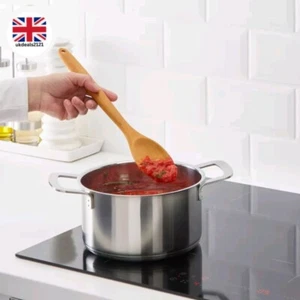 IKEA Wooden Cooking Spoon Kitchen Utensil Non-Stick Teflon Friendly Essential - Picture 1 of 15