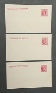 SCARCE UX38 POSTAL CARDS VAR PRINTED UPSIDE DOWN OR BOTTOM ! MINT ERROR INVERT ! - Picture 1 of 1