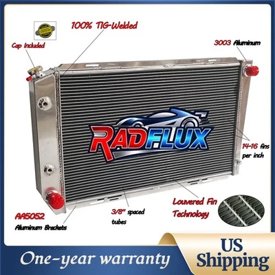 Radiador CU547 para Ford LTD 1979-86 1981-82 Lincoln Continental 4,2/5,0/5,8 L AT Foto 1 de 4