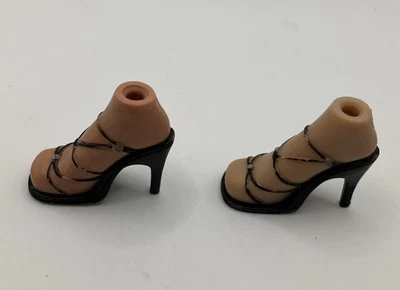 Bratz MGA Formal Funk Cloe Black  Strap  High Heels MGA Vintage Read - Image 1 of 4