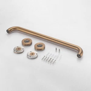 Maniglia Maniglia Maniglia per WC Bagno Vasche e Docce (Oro Rosa Spazzolato) - Foto 1 di 4