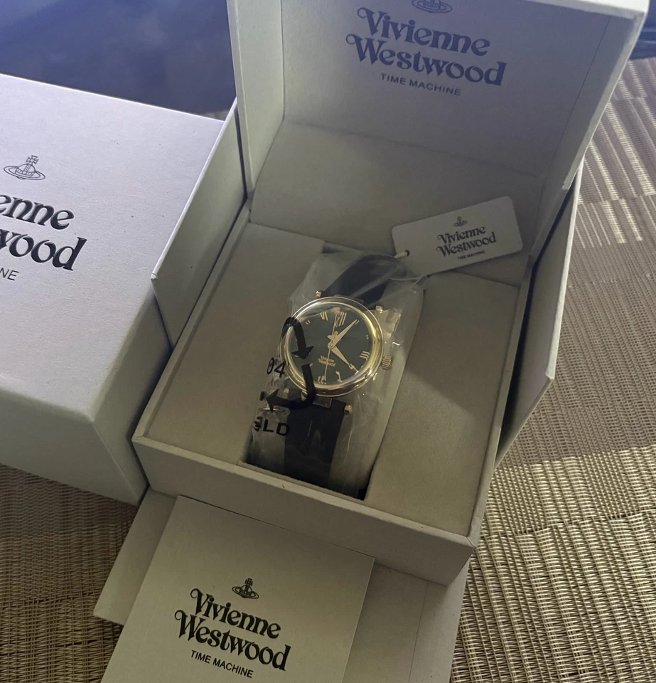 Vivienne Westwood ORB HEART VV006GDBLK Women's Watch Black Paral from JP