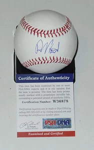 ROBIN VENTURA AUTO'D SIGNED MLB BASEBALL PSA/DNA COA CHICAGO WHITE SOX METS - Picture 1 of 1