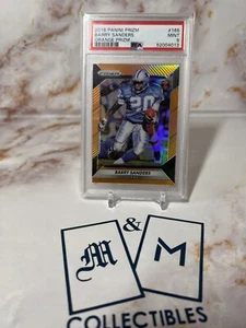 2016 Panini Prizm Barry Sanders Orange Prizm /299 PSA 9 - Picture 1 of 4