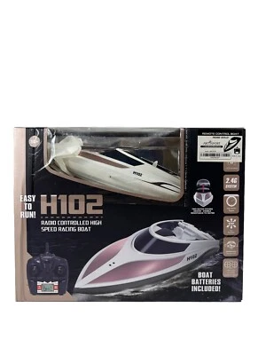 2.4G H102 Ferngesteuertes High Speed Rennboot! Neu! Vintage! - Bild 1 von 4