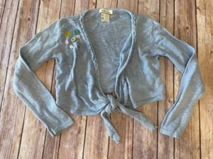 Matilda Jane size 10 It’s a Wonderful Parade Dandy blue shrug with buttons B16 - Picture 1 of 2