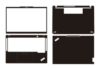 Carbon Vinyl Laptop Sticker Skin Decal Cover for Lenovo ThinkPad X13 Gen4 (2023) - Image 1 of 4