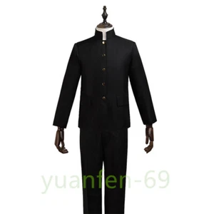 Japan DK Men's Clothing Three-piece Student Uniform Cosplay Costume Black Coat - Picture 1 of 10