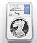 PF70 UCam 2021-W American Silver Eagle Heraldic Eagle T-1 Moy Signed NGC *5849
