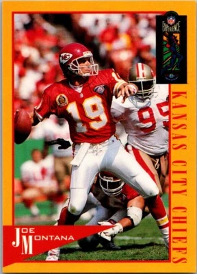 1995 Classic NFL Experience Joe Montana Kansas City Chiefs #43 - Image 1 of 2