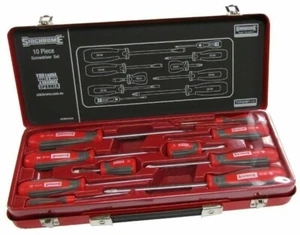 Sidchrome 10-PIECE SCREWDRIVER SET SCMT29102 Phillips & Standard *Aust Brand - Picture 1 of 1