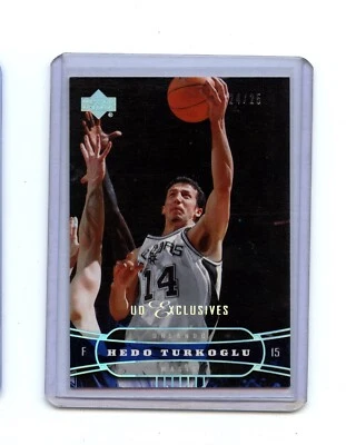 2004-05 Upper Deck Spectrum UD Exclusives /25 Hedo Turkoglu #141 - Image 1 of 2
