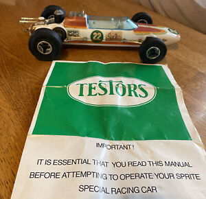 Vintage TESTORS INDY 500 Race Car GAS POWER Tether SPRITE Original Untested