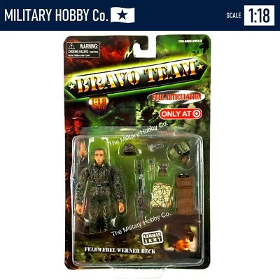 1:18 Unimax Toys Forces of Valor Bravo Team WWII German MG42 Soldier - BECK - Image 1 of 2