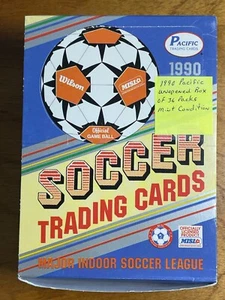 1990 Pacific Soccer Complete 36 Pack Box - Picture 1 of 2