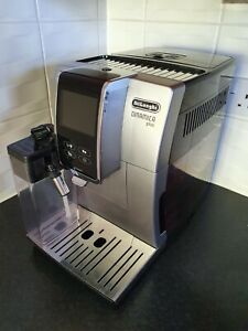 DeLonghi Dinamica Plus Bean to Cup Coffee Machine - ECAM 370.85.SB, Silver-Black