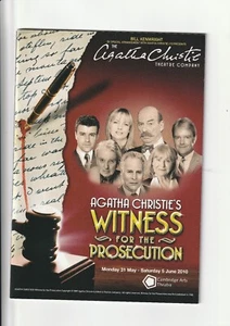 Witness for the Prosecution Theatre Programme 2010 Cambridge - Bild 1 von 1