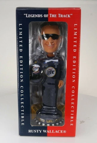 1/24 NASCAR Diecast Model Rusty Wallace bobble head Cover