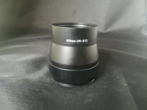 Nikon UR-E12 Step-Down Lens Adapter-Never Used-Pre Owned - Picture 1 of 5