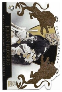 Johan Hedberg #76 2002-03 Pacific Crown Royale Hockey Card NM-Mint