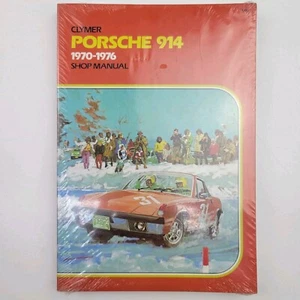 Clymer Porsche 914 Shop Manual 1970-1976 A184 Service Repair Mechanics - Picture 1 of 10