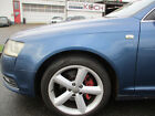 Błotnik lewy Audi A6 4F STRATOS BLUE LZ5B Sedan Avant niebieski