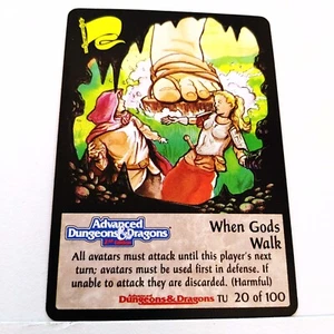 WHEN GODS WALK --- SPELLFIRE CCG --- UNDERDARK --- NM - Picture 1 of 1