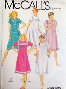 Dress MuuMuu Caftan 12 McCalls 8032 Sewing Pattern McCall's Marita Loose Modest - Picture 1 of 9