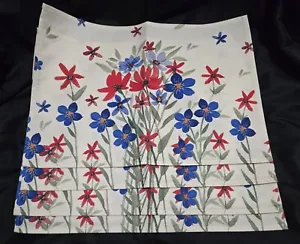 New Set of 4 Artoid Mode Floral Placemats 4th of July Red White Blue Cream - Picture 1 of 7