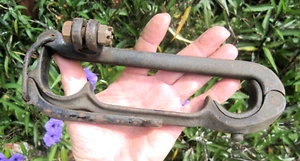 BAIR 140R auto top holder saddle clamp antique automotive part - Bild 1 von 7