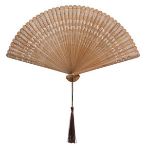  Portable Fan Handheld Woven Chinese Style Traditional Summer