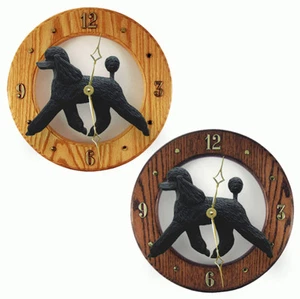 Orologio Barboncino Legno Nero - Foto 1 di 1